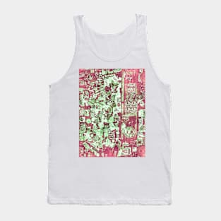 Vintage Street Art Sticker NYC Tank Top